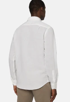 Regular Fit Tencel Linen Shirt|Boggi Milano Store