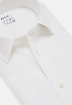 Regular Fit Tencel Linen Shirt|Boggi Milano Store
