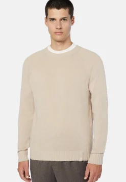 Crew Neck Jumper in a Cashmere Blend|Boggi Milano Online