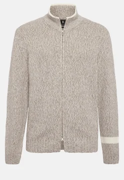 Full-Zip Jumper In a Cashmere Blend|Boggi Milano Clearance