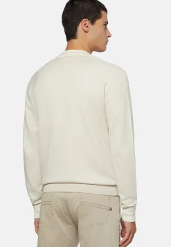 Knitted Bomber Jacket In Cotton, Silk and Cashmere|Boggi Milano Cheap
