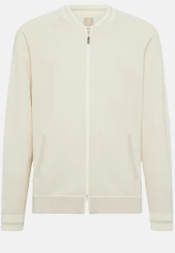 Knitted Bomber Jacket In Cotton, Silk and Cashmere|Boggi Milano Cheap