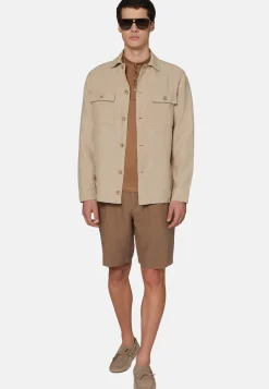 Linen Camp Overshirt|Boggi Milano Online