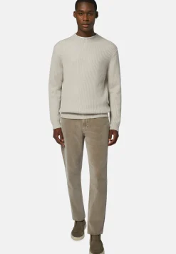 Merino Wool Crew Neck Jumper|Boggi Milano Cheap