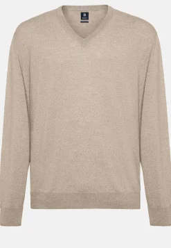 Merino Wool V-Neck Jumper|Boggi Milano Cheap