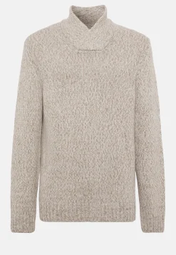 Shawl Neck Jumper in a Cashmere Blend|Boggi Milano Online