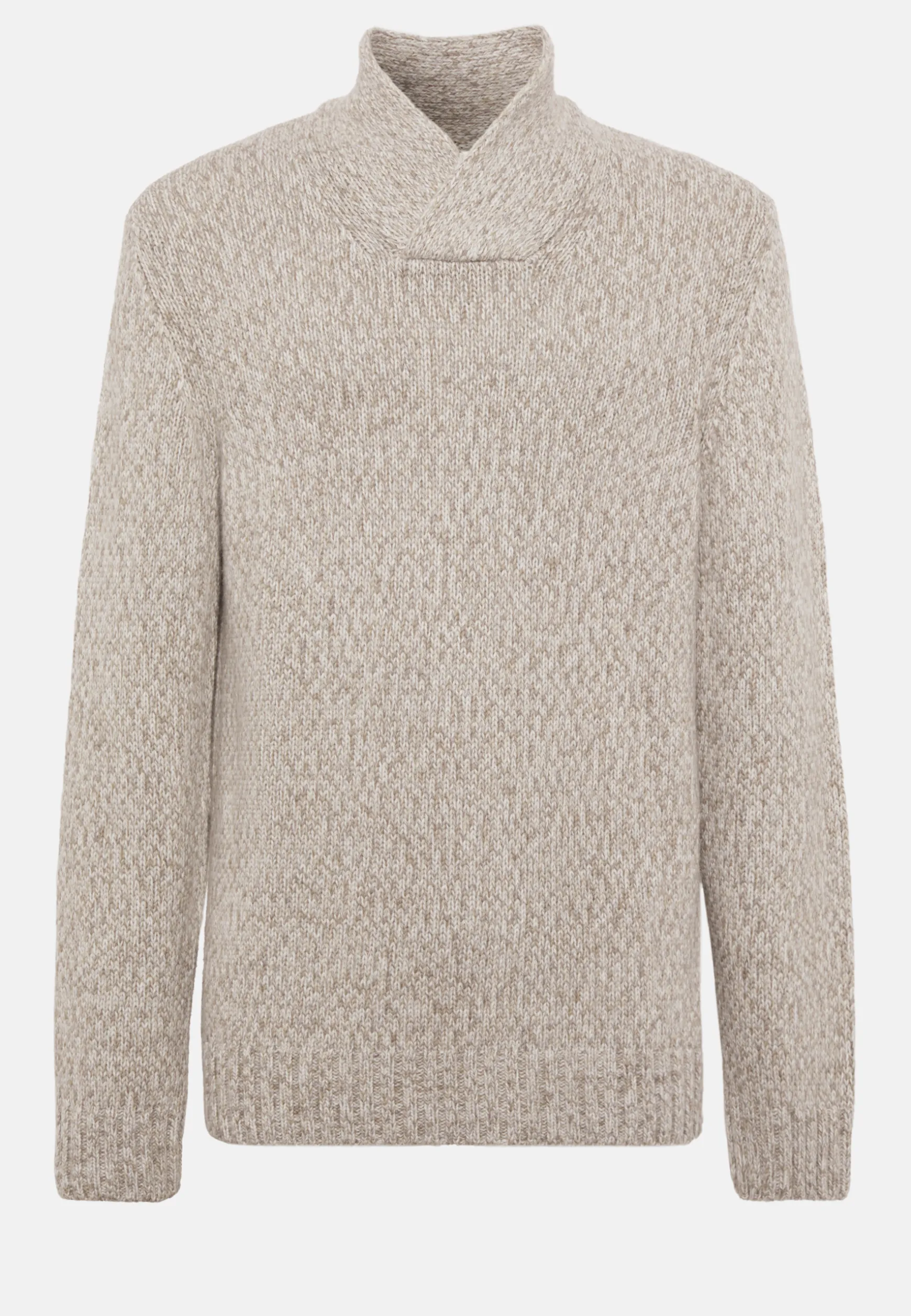 Shawl Neck Jumper in a Cashmere Blend|Boggi Milano Online