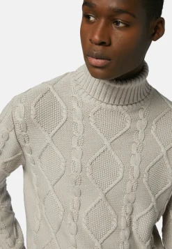 Turtleneck Jumper in Merino Wool|Boggi Milano Flash Sale
