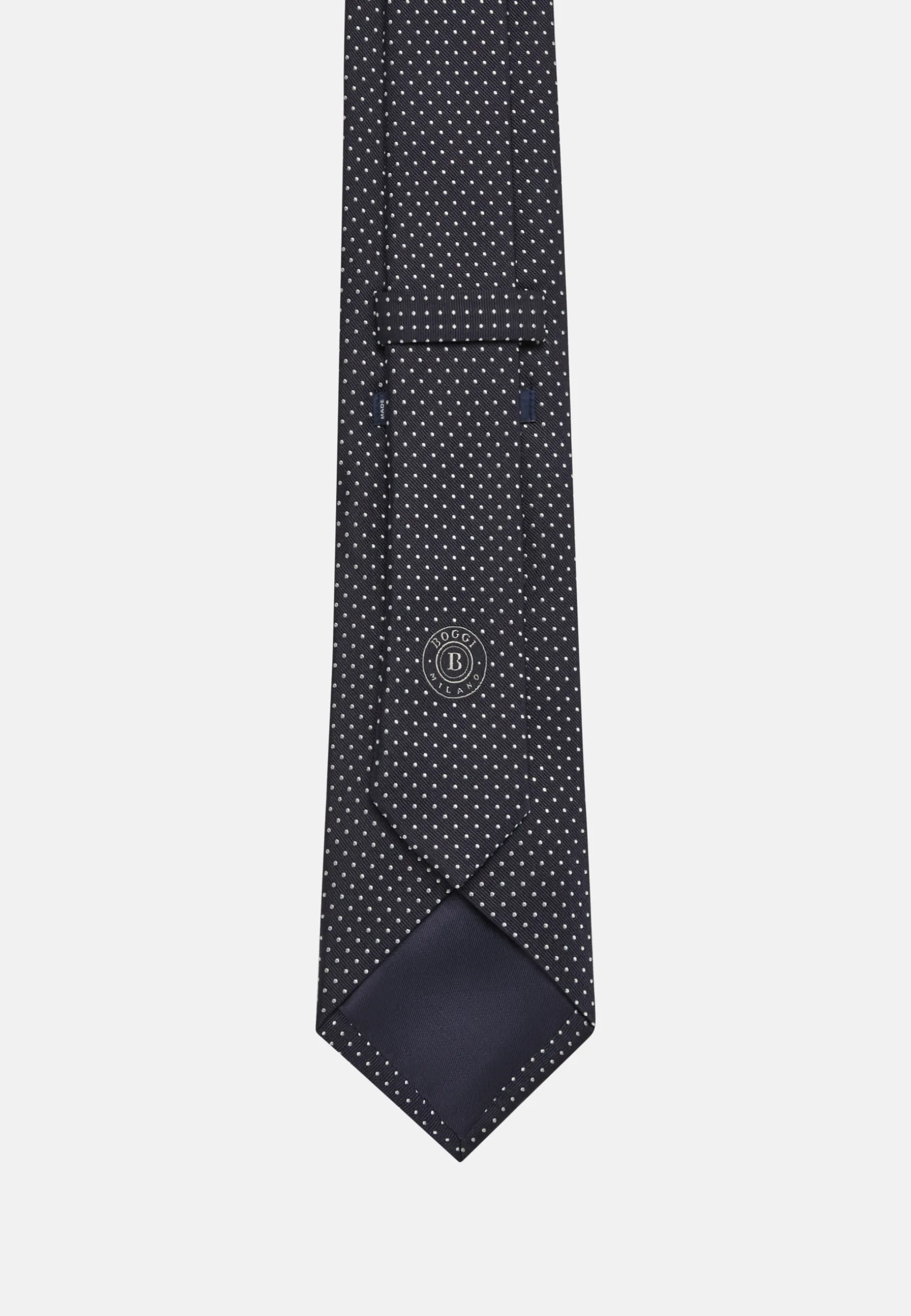 Silk Jacquard Tie|Boggi Milano Online