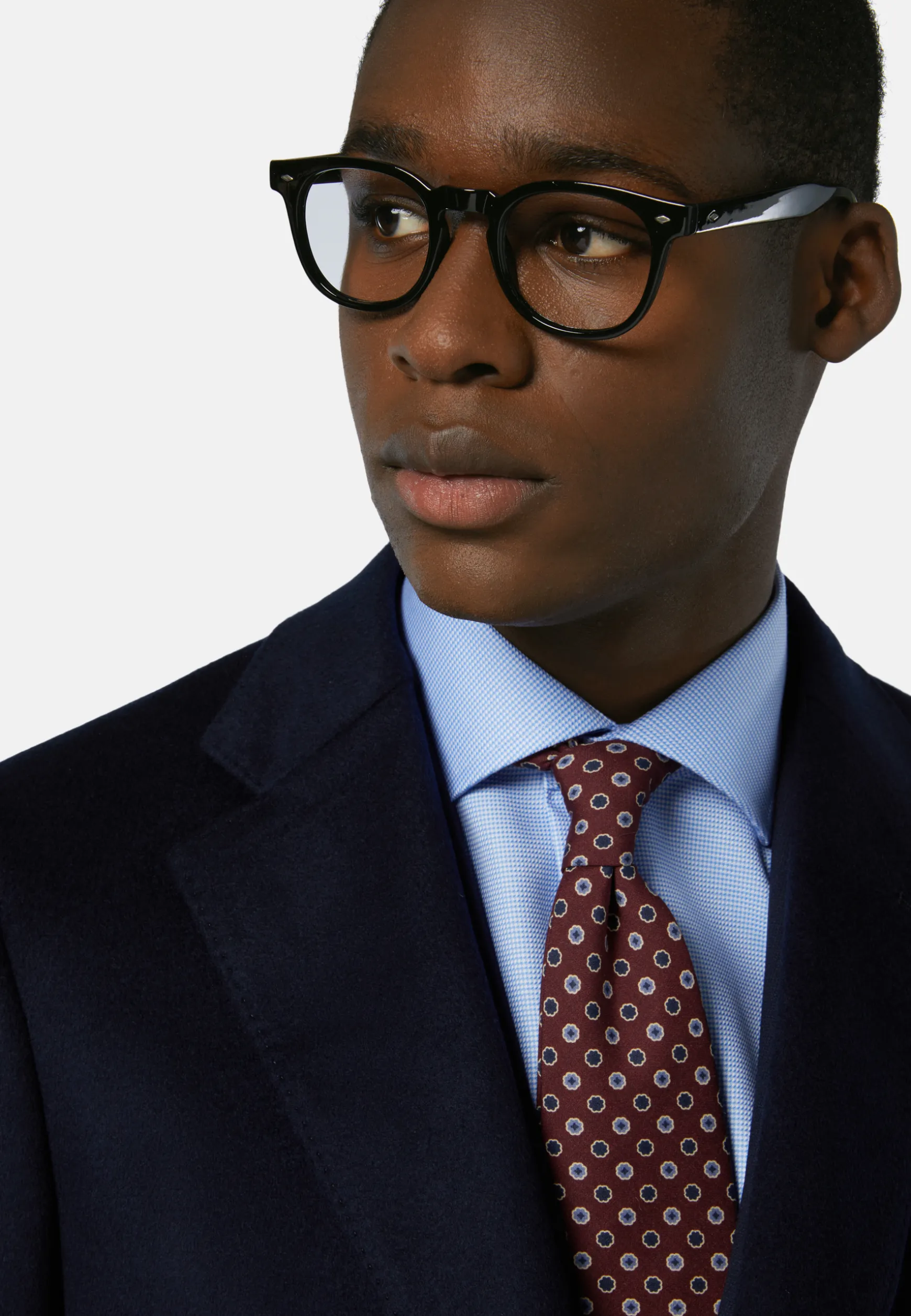 Single-Breasted Cashmere and Wool Coat|Boggi Milano Best Sale