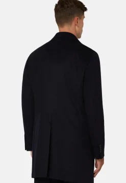Single-breasted coat in pure cashmere|Boggi Milano Cheap