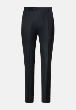 slim Fit Super 130 Wool Pants|Boggi Milano Online
