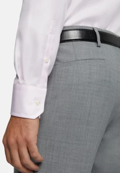 Slim Fit Dobby Cotton Shirt|Boggi Milano Hot