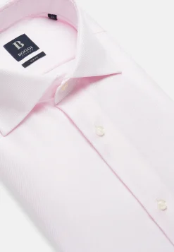 Slim Fit Dobby Cotton Shirt|Boggi Milano Hot