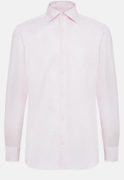 Slim Fit Dobby Cotton Shirt|Boggi Milano Hot