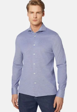 Slim Fit Polo Shirt in Filo Di Scozia Pique|Boggi Milano Discount