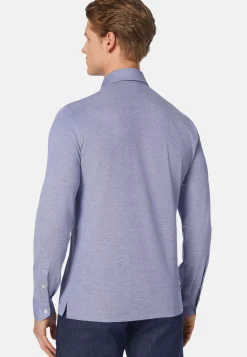 Slim Fit Polo Shirt in Filo Di Scozia Pique|Boggi Milano Discount