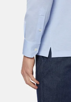 Slim Fit Polo Shirt in Filo Di Scozia Pique|Boggi Milano Fashion
