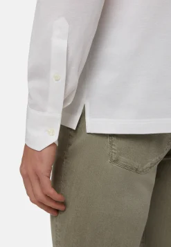 Slim Fit Polo Shirt in Filo Di Scozia Pique|Boggi Milano Outlet