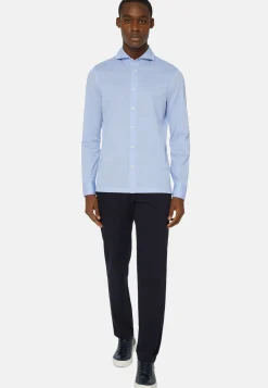 Slim Fit Polo Shirt in Filo Di Scozia Pique|Boggi Milano Fashion