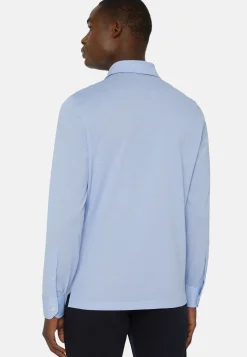 Slim Fit Polo Shirt in Filo Di Scozia Pique|Boggi Milano Fashion