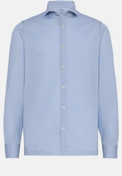 Slim Fit Polo Shirt in Filo Di Scozia Pique|Boggi Milano Fashion