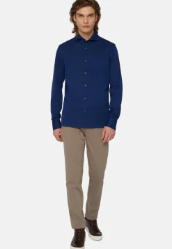 Slim Fit Polo Shirt in Filo Di Scozia Pique|Boggi Milano Cheap
