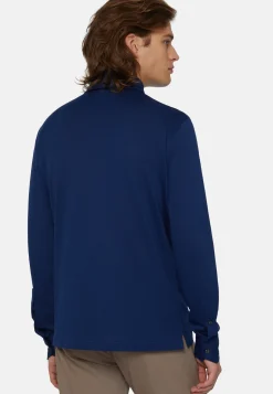 Slim Fit Polo Shirt in Filo Di Scozia Pique|Boggi Milano Cheap