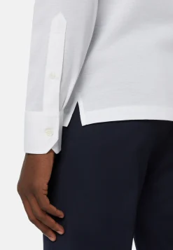 Slim Fit Polo Shirt in Filo Di Scozia Pique|Boggi Milano Fashion