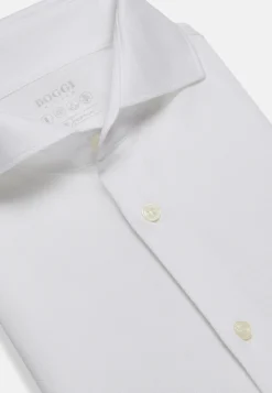 Slim Fit Polo Shirt in Filo Di Scozia Pique|Boggi Milano Fashion