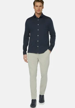 Slim Fit Polo Shirt in Filo Di Scozia Pique|Boggi Milano Best