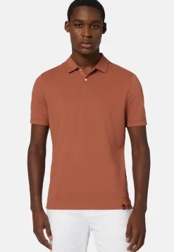Spring High-Performance Piqu&eacute; Polo Shirt|Boggi Milano Best Sale