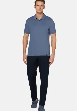 Spring High-Performance Piqu&eacute; Polo Shirt|Boggi Milano Hot