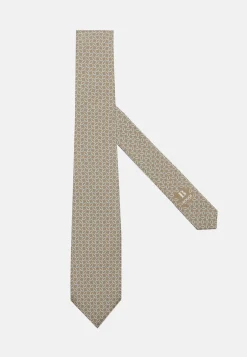 Stirrup Pattern Silk Tie|Boggi Milano Shop