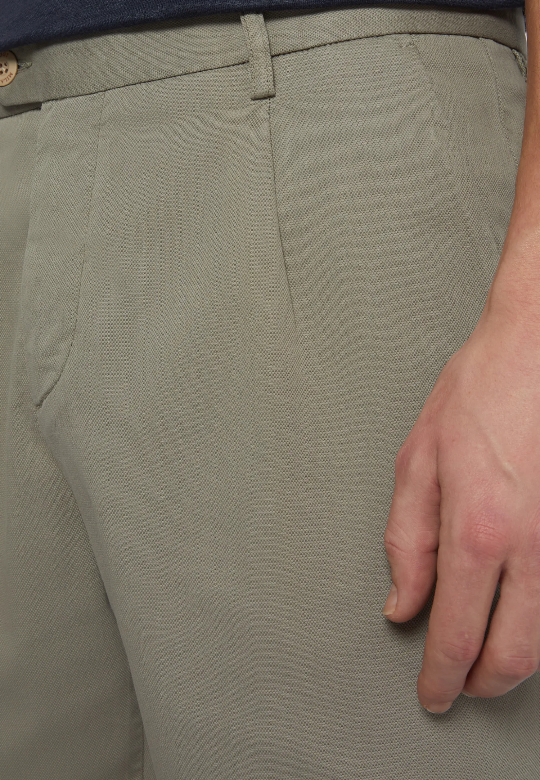 Stretch Cotton and Tencel Bermuda Shorts|Boggi Milano Cheap
