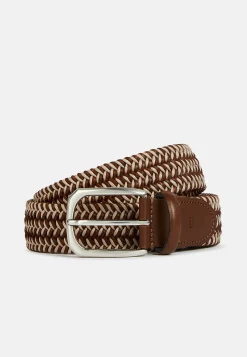 Stretch Cotton Blend Woven Belt|Boggi Milano Sale