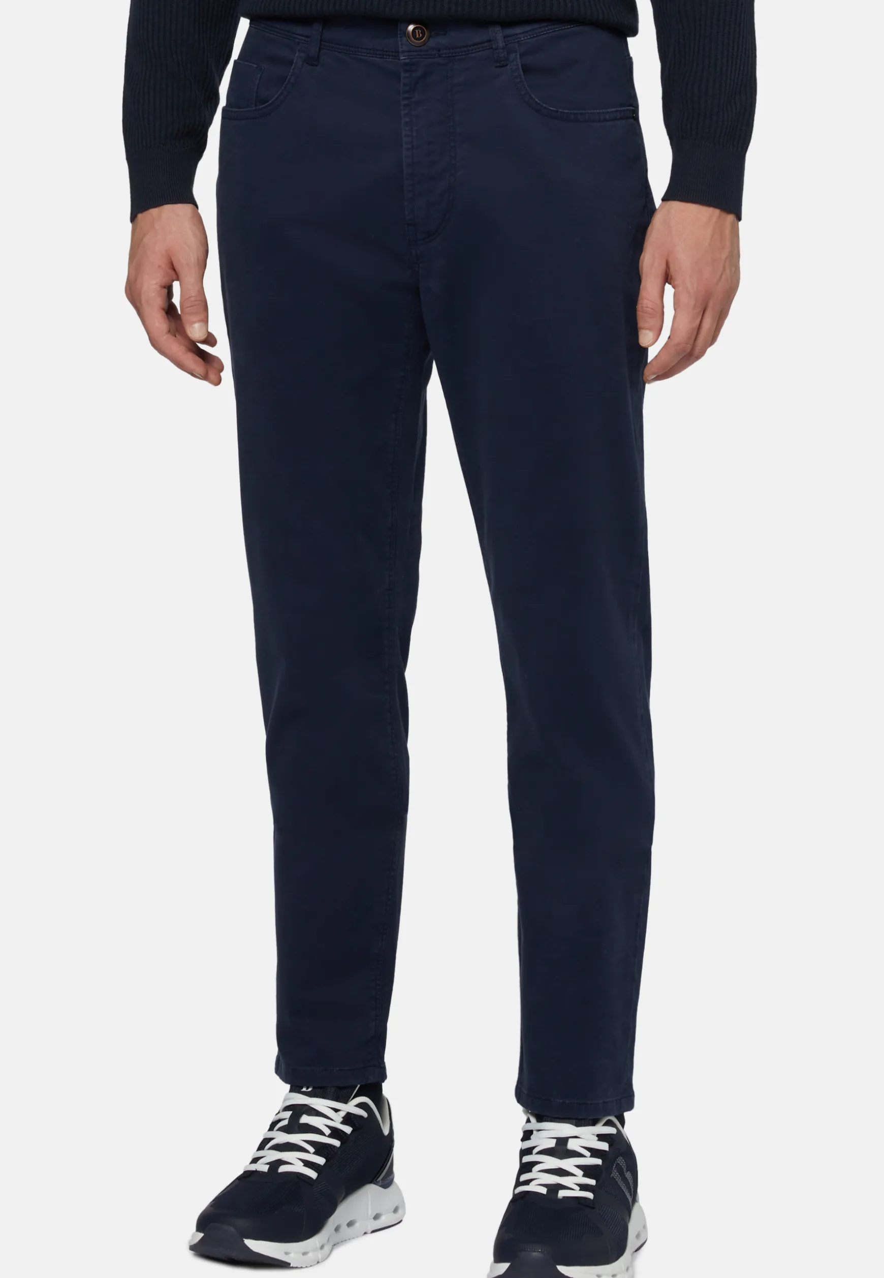 Stretch Cotton Jeans|Boggi Milano Fashion