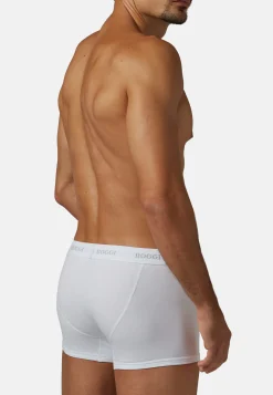Stretch Cotton Jersey Boxer Shorts|Boggi Milano Store