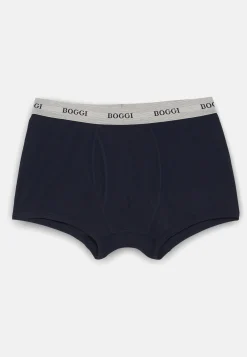 Stretch Cotton Jersey Boxer Shorts|Boggi Milano New