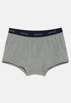 Stretch Cotton Jersey Boxer Shorts|Boggi Milano Discount