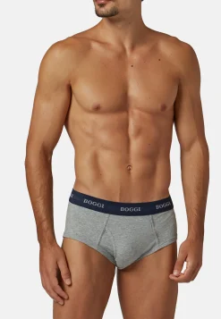 Stretch Cotton Jersey Briefs|Boggi Milano Flash Sale