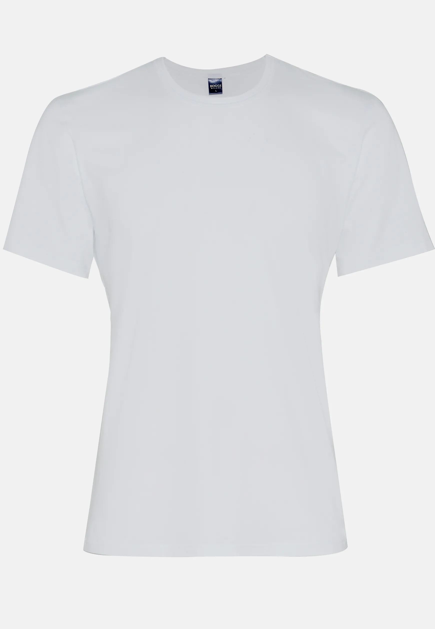 Stretch Cotton Jersey T-shirt|Boggi Milano Discount