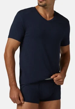 Stretch Cotton Jersey T-shirt|Boggi Milano Outlet