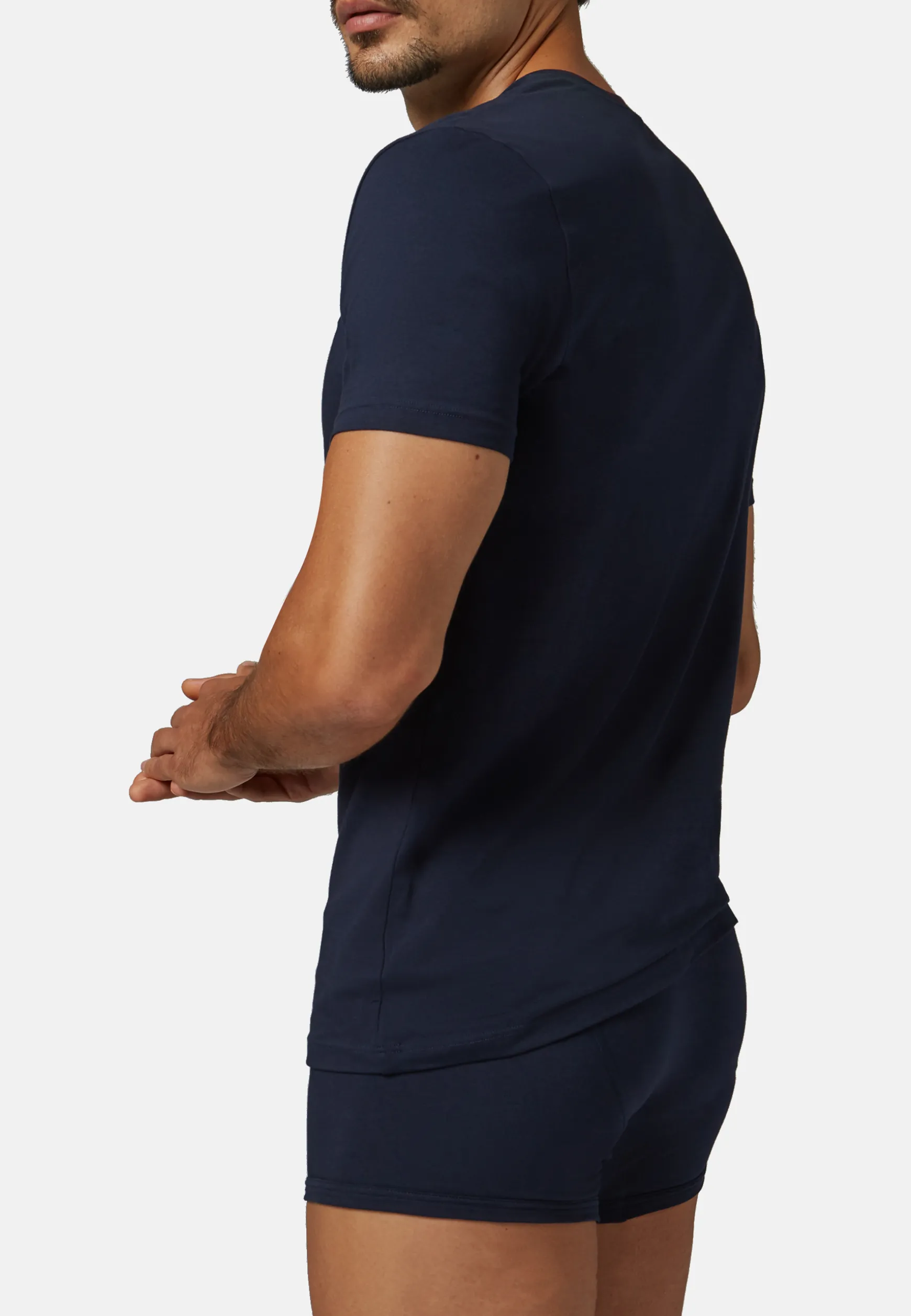 Stretch Cotton Jersey T-shirt|Boggi Milano Outlet
