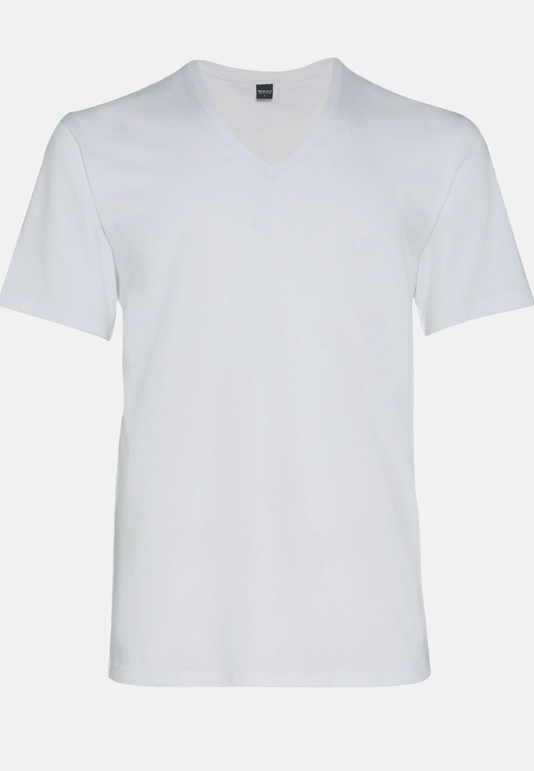 Stretch Cotton Jersey T-shirt|Boggi Milano Shop