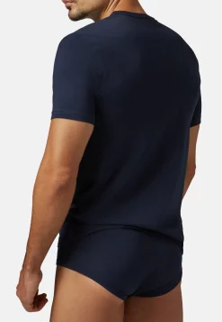 Stretch Cotton Jersey T-shirt|Boggi Milano Store