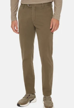 Stretch Cotton Pants|Boggi Milano Clearance