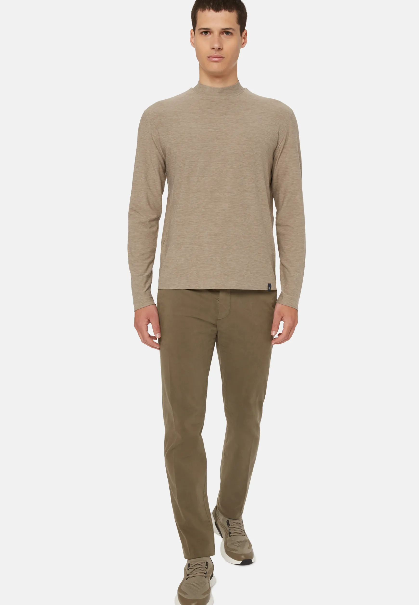 Stretch Cotton Pants|Boggi Milano Clearance