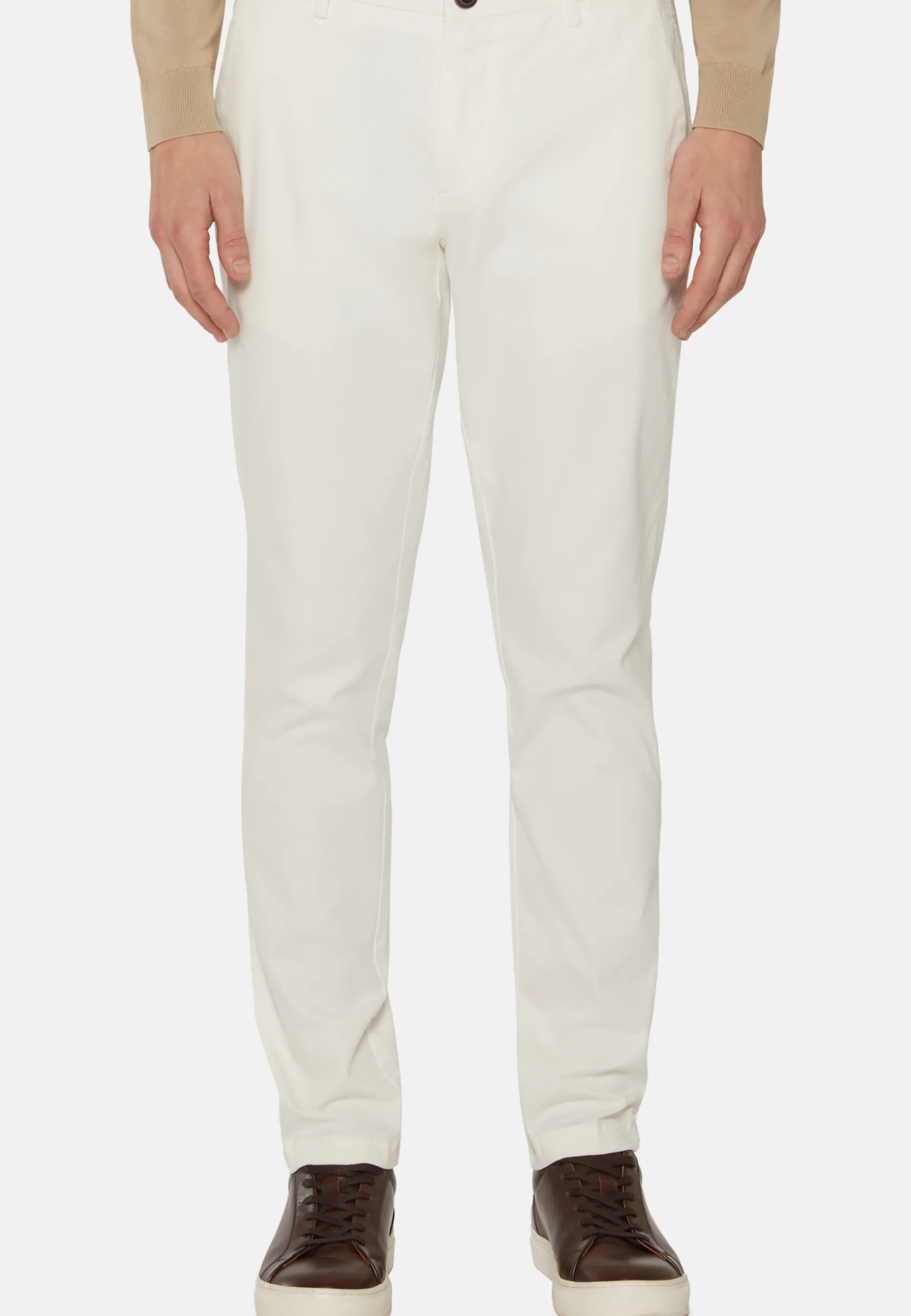 Stretch Cotton Pants|Boggi Milano Hot