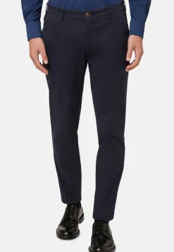 Stretch Cotton Pants|Boggi Milano Discount